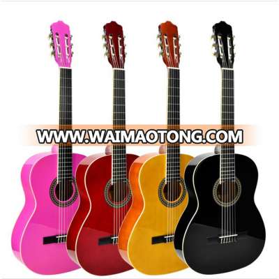 colorful china guitar linden material cheap price